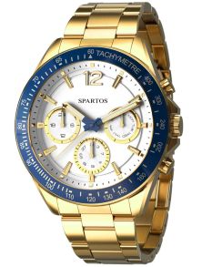 Herreur med guldlænke - Spartos Classic SPW007601