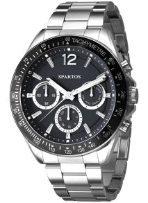 Armbåndsur i rustfrit stål til mænd - Spartos Classic SPW007602