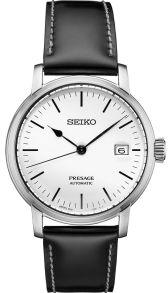 Seiko Presage Automatic White Enamel SPB113J1
