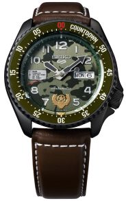 Seiko 5 X Street Fighter Guile Limited Edition (9999 pieces worldwide) SRPF21K1