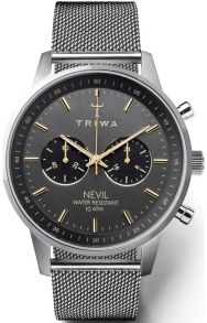 Triwa Smoky Nevil Steel Mesh NEST114-ME021212