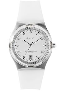 Dameur med hvid gummirem - Gant Fairfax W70192