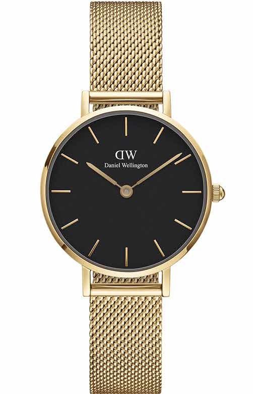 Daniel Classic 28mm Evergold Black DW00100349