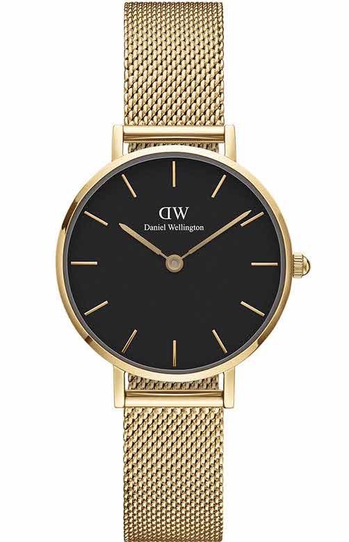 Daniel Wellington Classic Petite 28mm Evergold Black