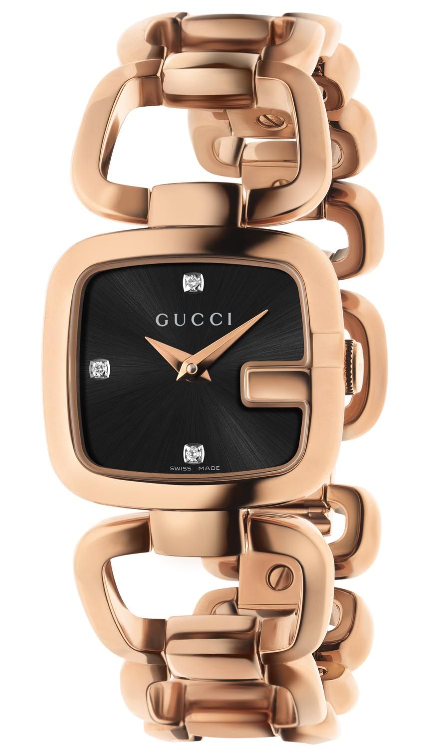 Gucci ur med - Diamonds 24 mm YA125512