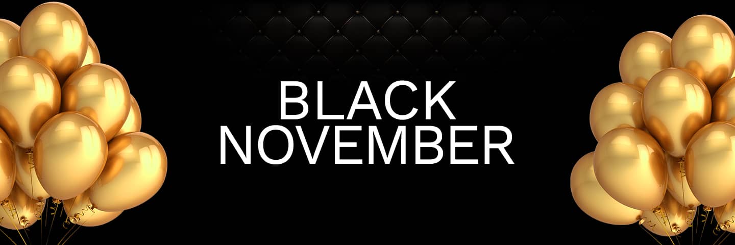 Black Friday Priser hele november!